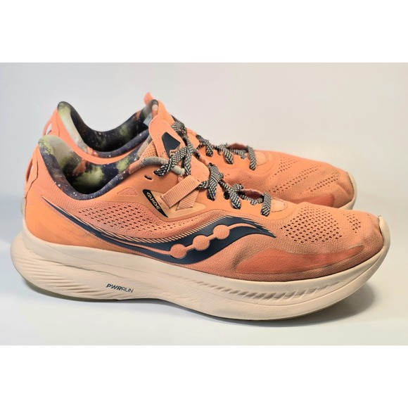 Saucony Women's 9.5 Guide 15 Camp Fire  Orange Running Shoes Sneakers S10684-45 - Picture 5 of 9